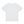 Light Gray workout tee laid flat from the back, showing the perforated arrow panel at the spine