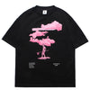 Pink Cloud Graphic Tees Y2K