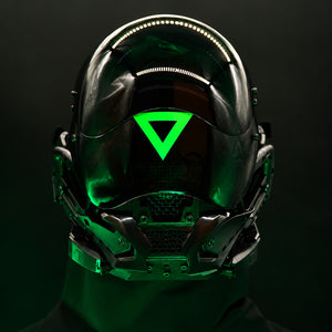 Pink Cyberpunk Helmet Sticker  CYBER TECHWEAR®