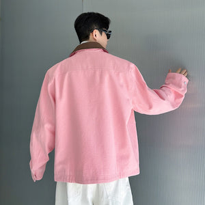 Pink Jacket Y2K Men