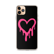 Pink Y2K Heart Phone Case
