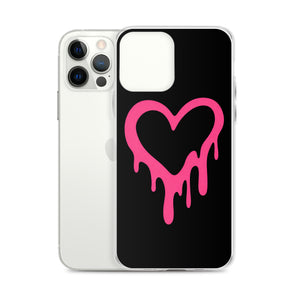 Pink Y2K Heart Phone Case