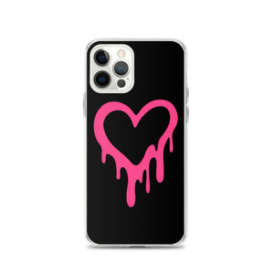 Pink Y2K Heart Phone Case