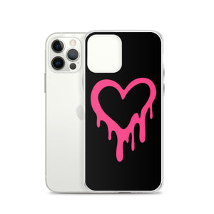 Pink Y2K Heart Phone Case