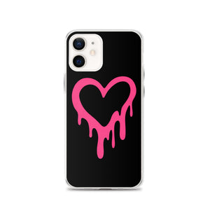 Pink Y2K Heart Phone Case
