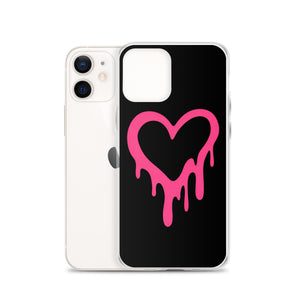 Pink Y2K Heart Phone Case