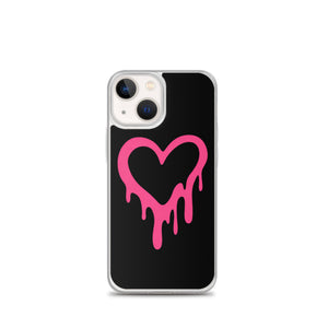 Pink Y2K Heart Phone Case