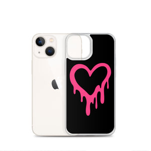 Pink Y2K Heart Phone Case