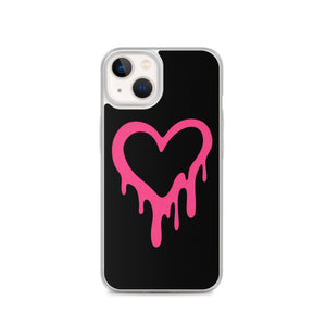 Pink Y2K Heart Phone Case
