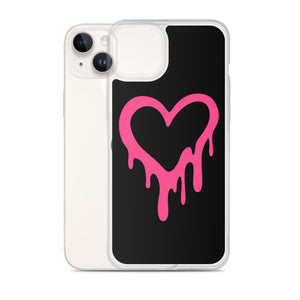 Pink Y2K Heart Phone Case