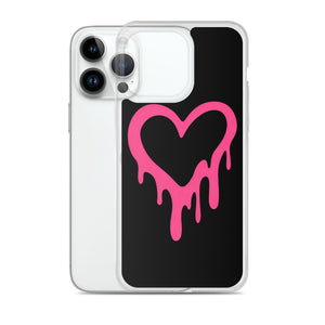 Pink Y2K Heart Phone Case