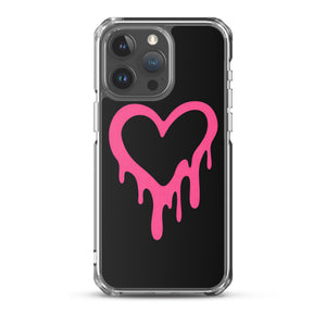 Pink Y2K Heart Phone Case