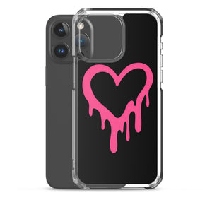 Pink Y2K Heart Phone Case