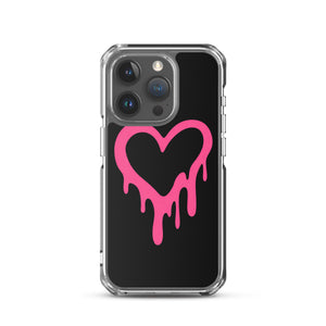 Pink Y2K Heart Phone Case