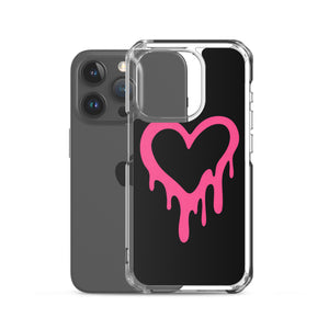 Pink Y2K Heart Phone Case