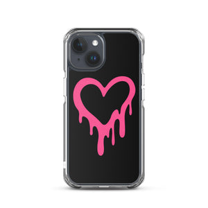 Pink Y2K Heart Phone Case