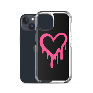 Pink Y2K Heart Phone Case