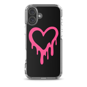 Pink Y2K Heart Phone Case