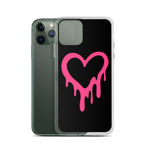 Pink Y2K Heart Phone Case