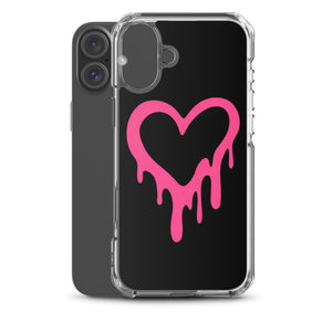 Pink Y2K Heart Phone Case