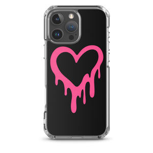 Pink Y2K Heart Phone Case