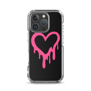 Pink Y2K Heart Phone Case
