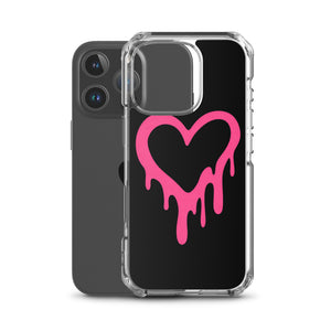 Pink Y2K Heart Phone Case