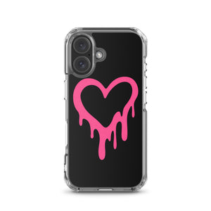 Pink Y2K Heart Phone Case