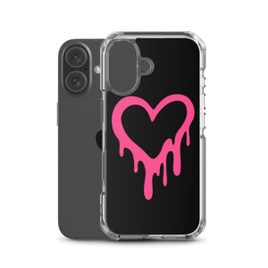 Pink Y2K Heart Phone Case