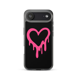 Pink Y2K Heart Phone Case