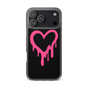 Pink Y2K Heart Phone Case