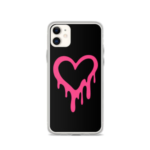 Pink Y2K Heart Phone Case