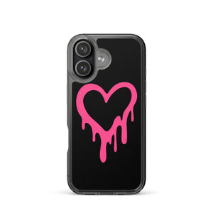 Pink Y2K Heart Phone Case