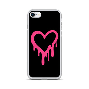 Pink Y2K Heart Phone Case