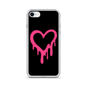 Pink Y2K Heart Phone Case