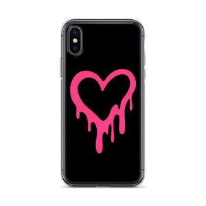 Pink Y2K Heart Phone Case