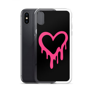 Pink Y2K Heart Phone Case