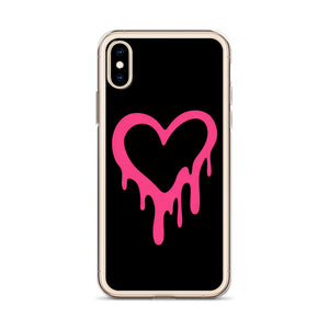 Pink Y2K Heart Phone Case