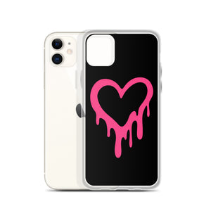 Pink Y2K Heart Phone Case