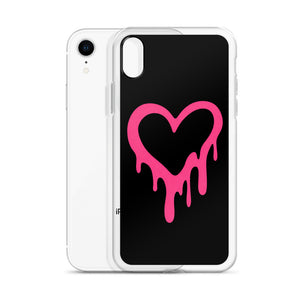 Pink Y2K Heart Phone Case