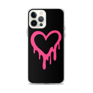Pink Y2K Heart Phone Case