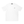White Piped Seam Athletic T Shirt laid flat, front view with crew neck, neck label and chest logo
