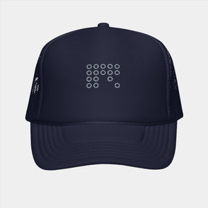 Pixel Fusion Trucker Hat Men