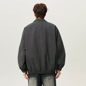 Plaid Casual Y2K Jacket
