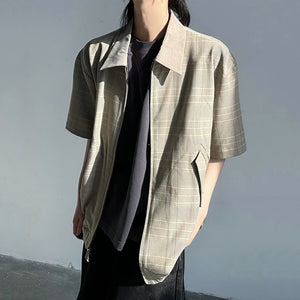 Y2K Plaid Design Jackets