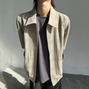 Y2K Plaid Design Jackets