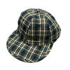 Plaid Embroidered Hats Y2K