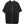 Black short sleeve summer shirt with three dimensional plaid texture