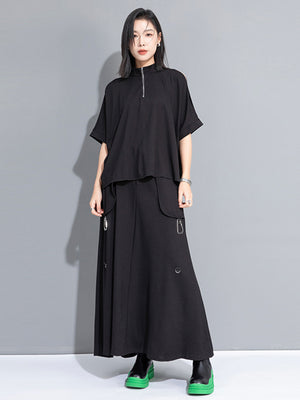 Plain Black T Shirt Women