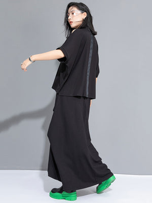 Plain Black T Shirt Women